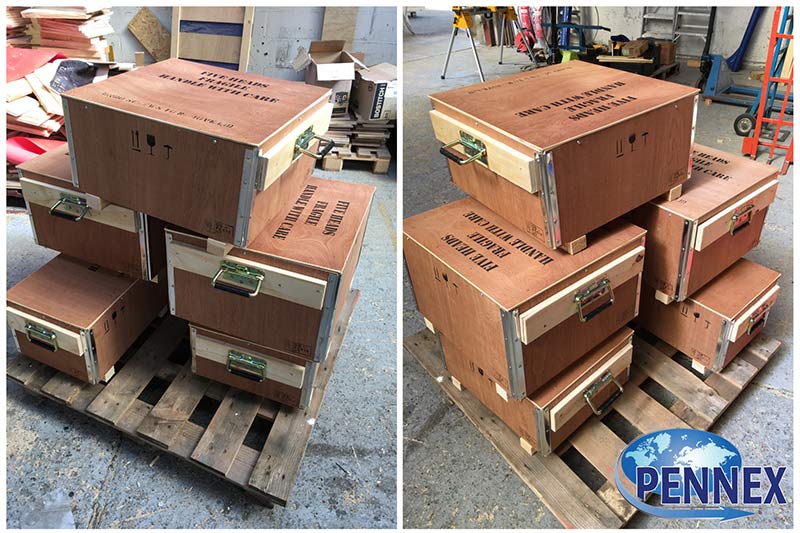 Handled Airfreight Plywood Boxes