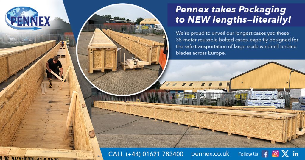 Pennex Reusable Bolted Wooden Cases for Export Packaging