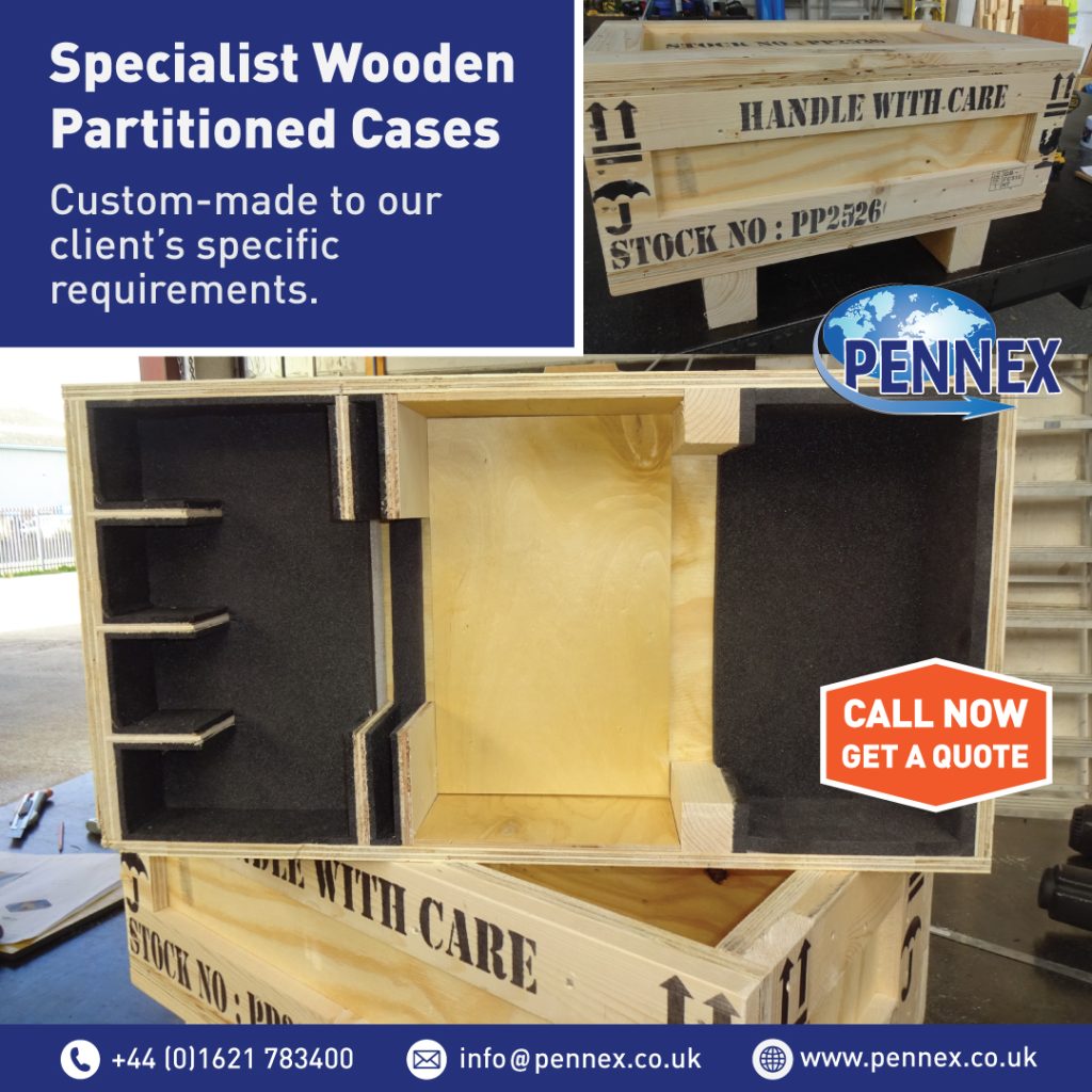 Bespoke wooden cases for the Ministry of Defence